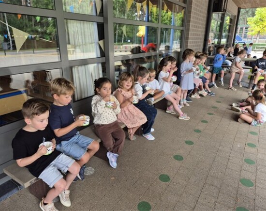 eerste schooldag: ijsjes