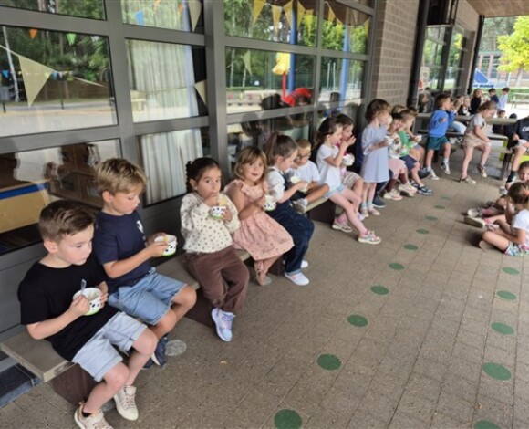 eerste schooldag: ijsjes
